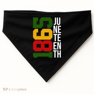 Juneteenth 1865 USA-Made Doggie Bandana