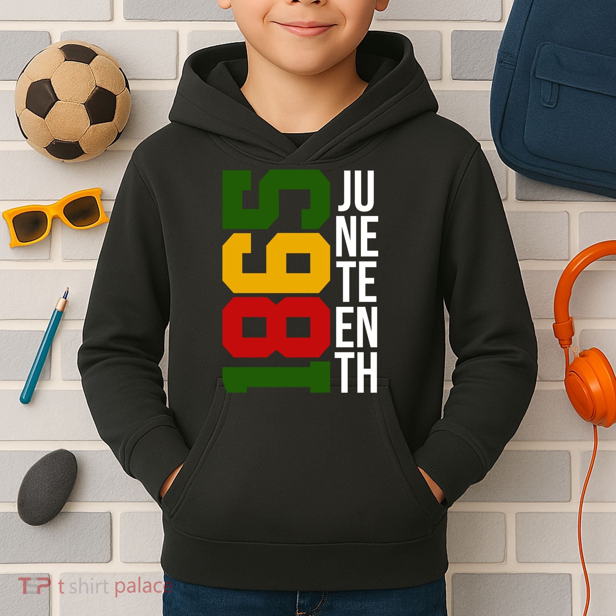 Juneteenth 1865 Kids Hoodie