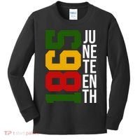 Juneteenth 1865 Kids Long Sleeve Shirt thumb 0