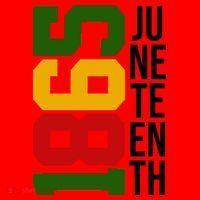 Juneteenth 1865 Santa Hat thumb 1