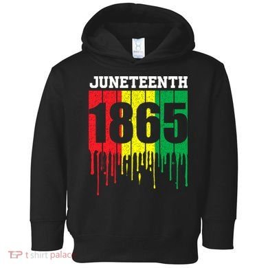 Juneteenth 1865 Toddler Hoodie