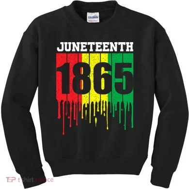 Juneteenth 1865 Kids Sweatshirt