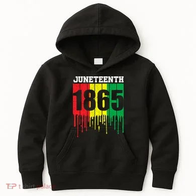 Juneteenth 1865 Kids Hoodie