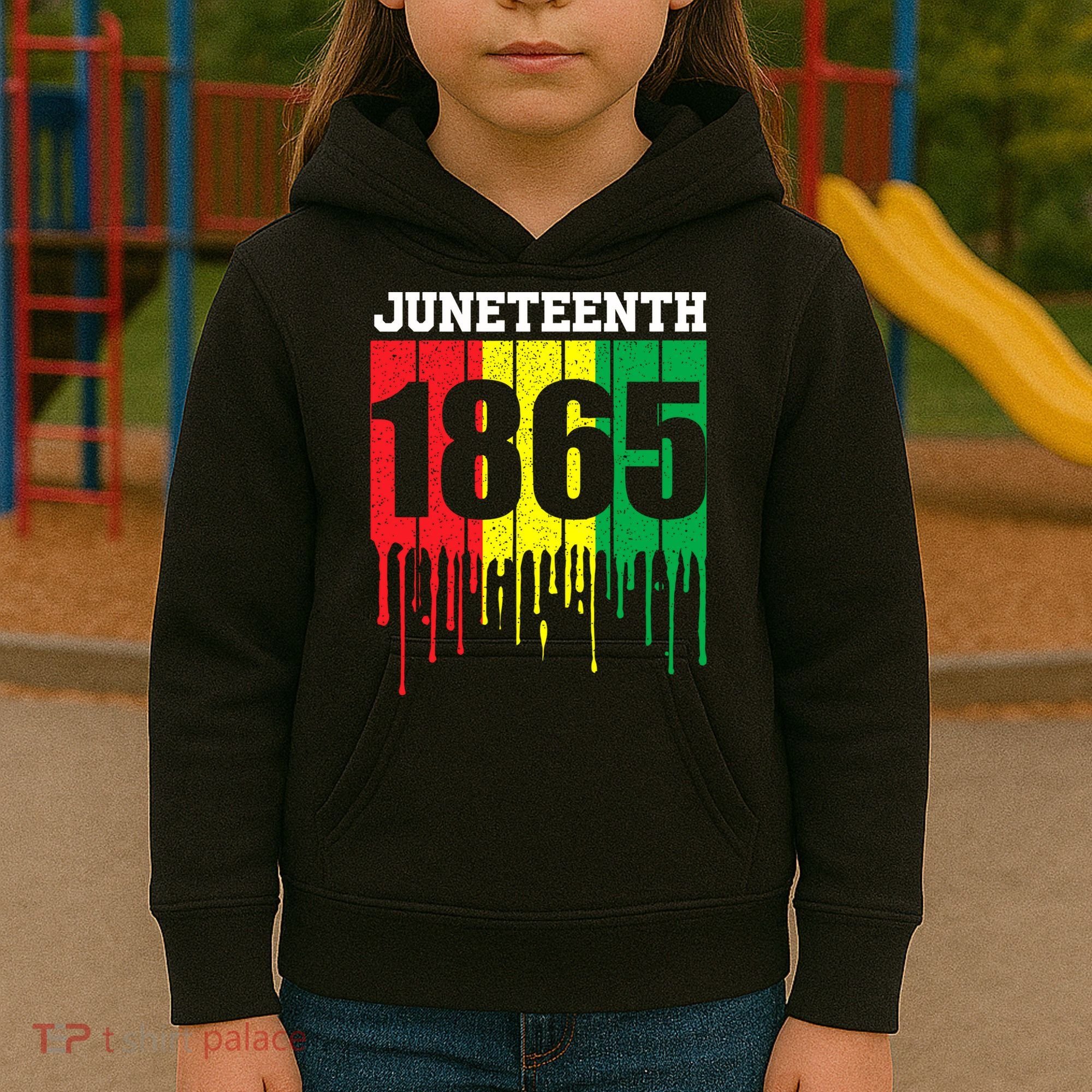 Juneteenth 1865 Kids Hoodie