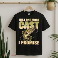 Just 1 More Cast I Promise Fish Fishing T-Shirt thumb 2