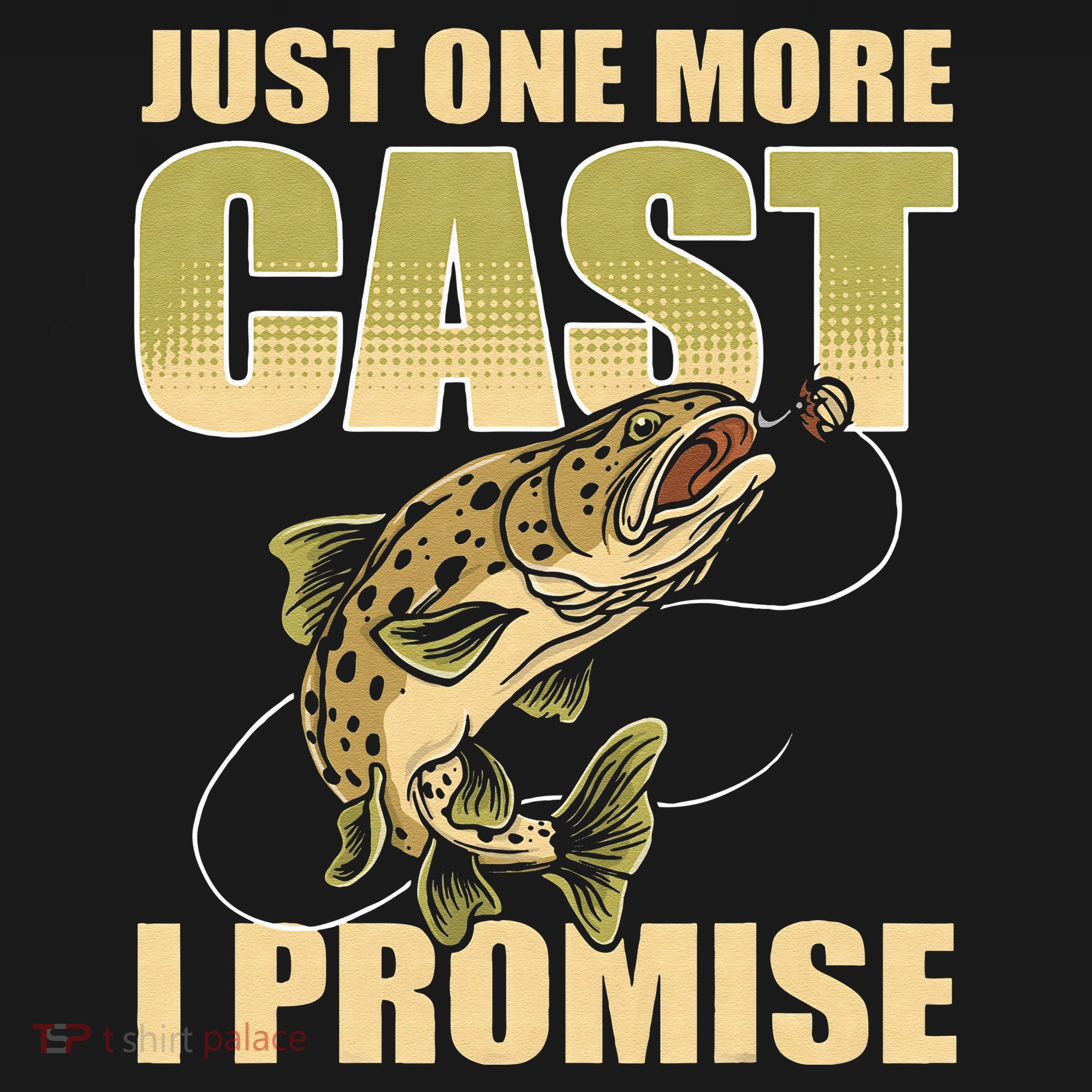 Just 1 More Cast I Promise Fish Fishing Mousepad