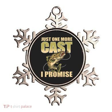 Just 1 More Cast I Promise Fish Fishing Ornament