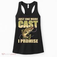 Just 1 More Cast I Promise Fish Fishing Women's Tank Top thumb 0