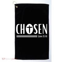 John 1516 Pullover Chosen Christian Streetwear Golf Towel thumb 0