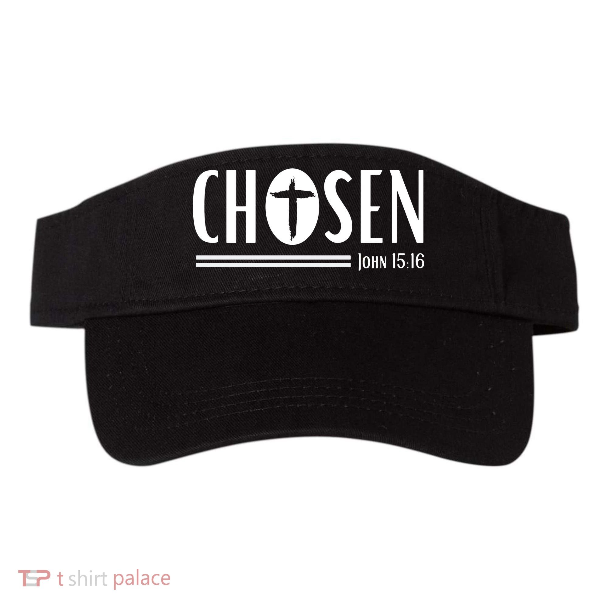 John 1516 Pullover Chosen Christian Streetwear Visor