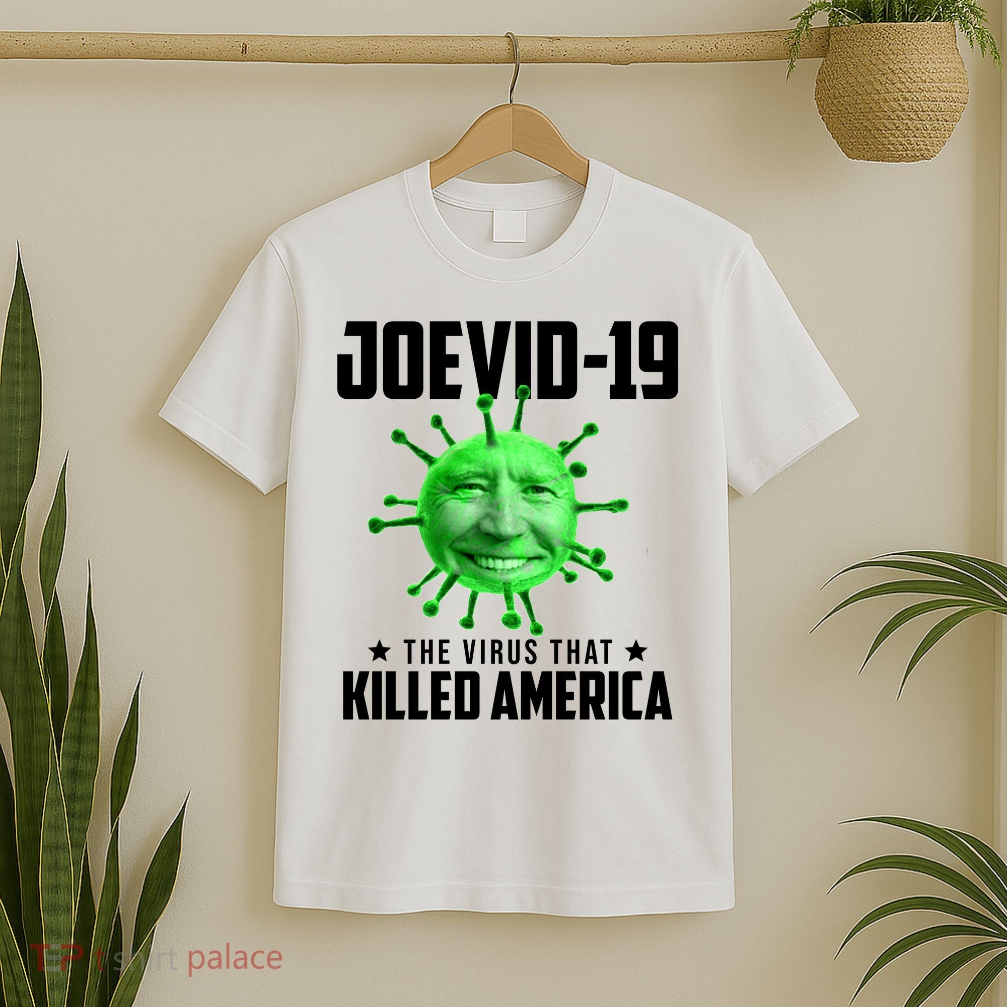 Joevid 19 The Virus That Killed America Funny Joe Biden T-Shirt
