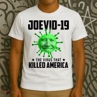Joevid 19 The Virus That Killed America Funny Joe Biden T-Shirt thumb 3