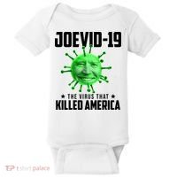 Joevid 19 The Virus That Killed America Funny Joe Biden Baby Bodysuit thumb 0