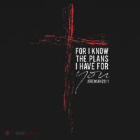 Jeremiah 2911 Christian Religious Faith Verse Cross Graphic Mousepad thumb 1
