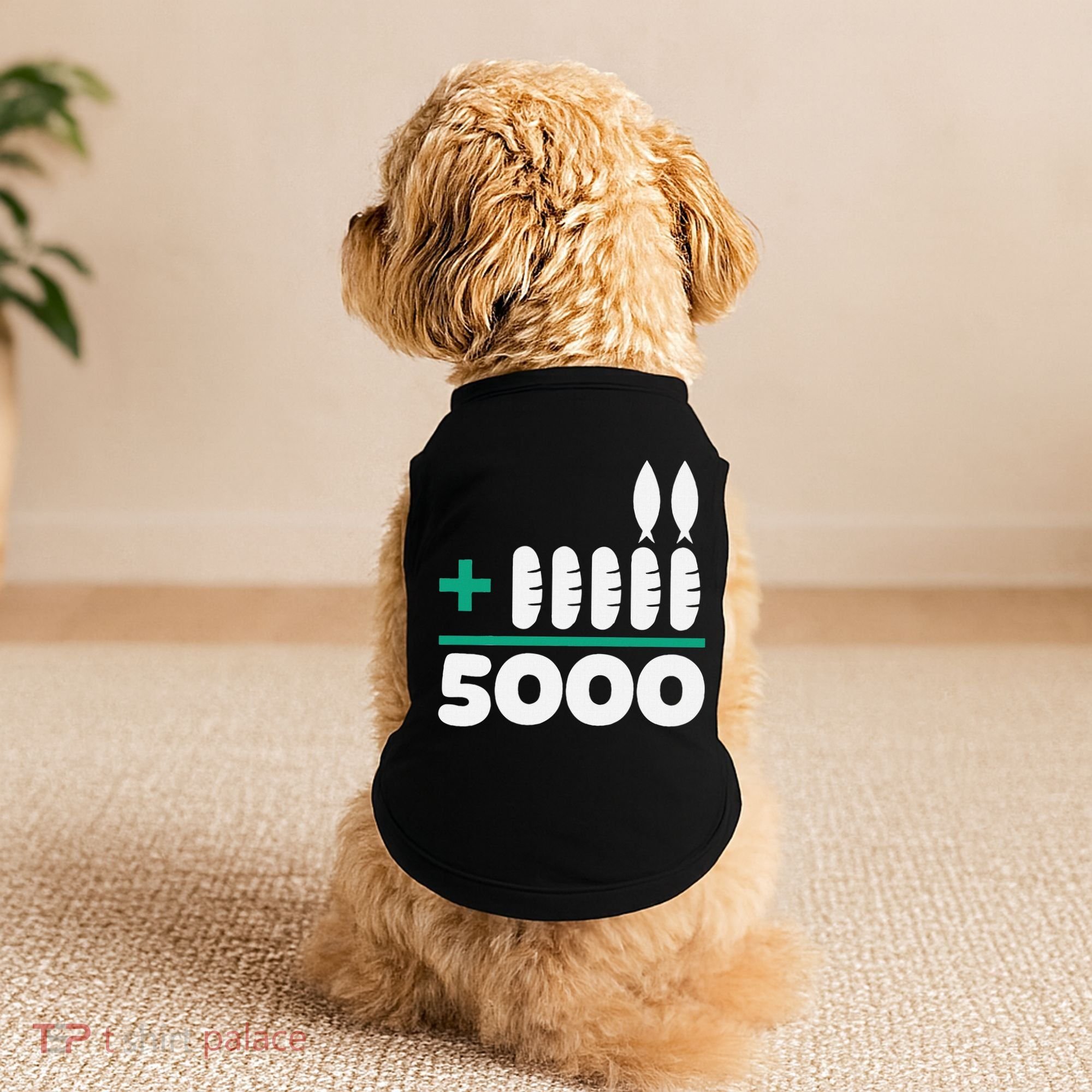 Jesus 2 Fishes 5 Breads 5000 Fed Doggie Tank