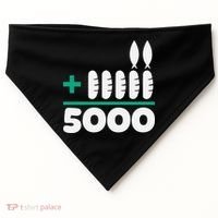 Jesus 2 Fishes 5 Breads 5000 Fed USA-Made Doggie Bandana thumb 0