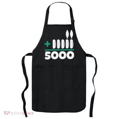 Jesus 2 Fishes 5 Breads 5000 Fed Apron