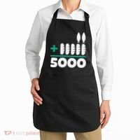 Jesus 2 Fishes 5 Breads 5000 Fed Apron thumb 2
