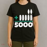 Jesus 2 Fishes 5 Breads 5000 Fed T-Shirt thumb 4