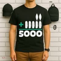 Jesus 2 Fishes 5 Breads 5000 Fed T-Shirt thumb 6
