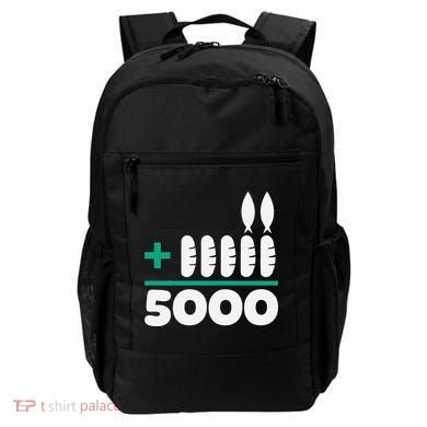 Jesus 2 Fishes 5 Breads 5000 Fed Backpack