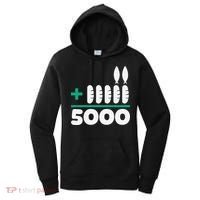 Jesus 2 Fishes 5 Breads 5000 Fed Women's Hoodie thumb 0