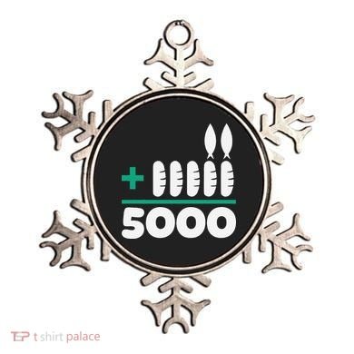 Jesus 2 Fishes 5 Breads 5000 Fed Ornament