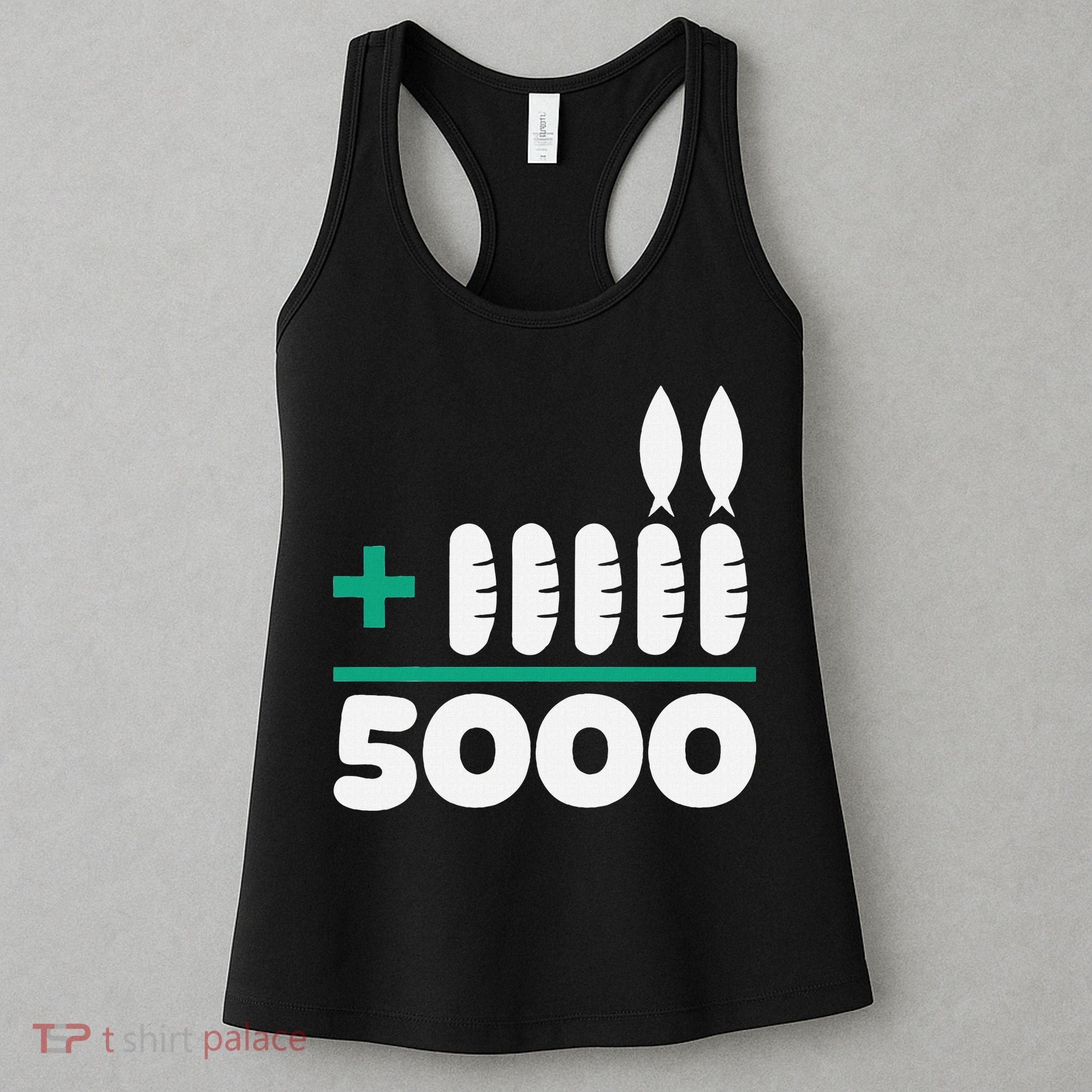 Jesus 2 Fishes 5 Breads 5000 Fed Women's Tank Top