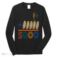 Jesus 2 Fishes 5 Breads 5000 Fed Long Sleeve Shirt thumb 0