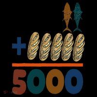 Jesus 2 Fishes 5 Breads 5000 Fed Sweatshirt thumb 3