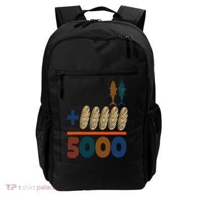 Jesus 2 Fishes 5 Breads 5000 Fed Backpack
