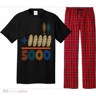 Jesus 2 Fishes 5 Breads 5000 Fed Pajama Set