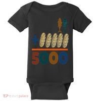 Jesus 2 Fishes 5 Breads 5000 Fed Baby Bodysuit thumb 0