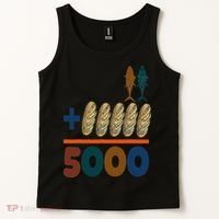 Jesus 2 Fishes 5 Breads 5000 Fed Tank Top thumb 2