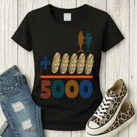 Jesus 2 Fishes 5 Breads 5000 Fed Women's T-Shirt thumb 3