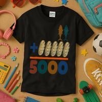 Jesus 2 Fishes 5 Breads 5000 Fed Kids T-Shirt thumb 3