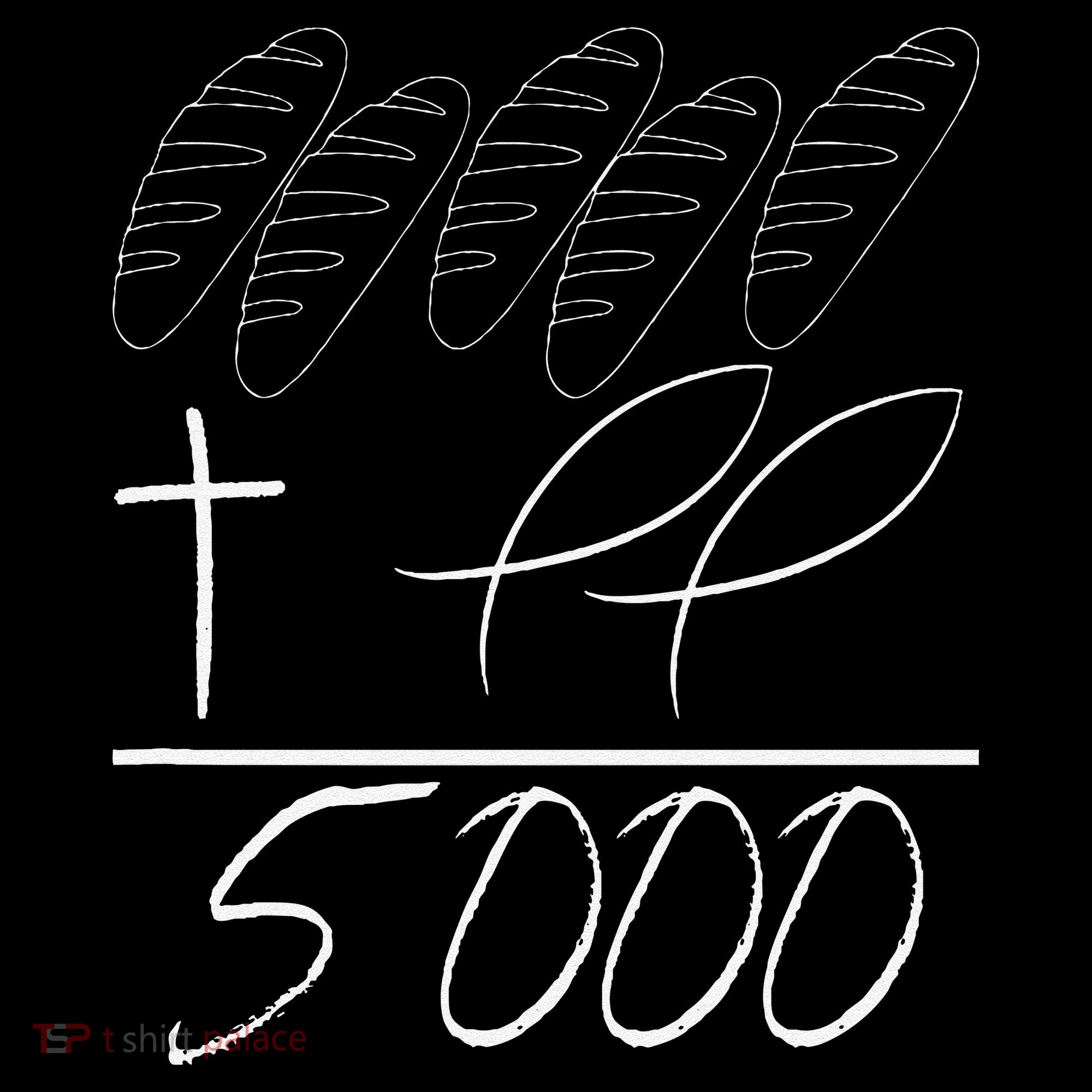 Jesus 2 Fishes 5 Breads 5000 Chosen Against The Current Coffee Mug