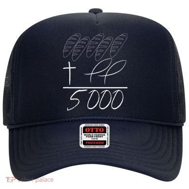 Jesus 2 Fishes 5 Breads 5000 Chosen Against The Current Hat