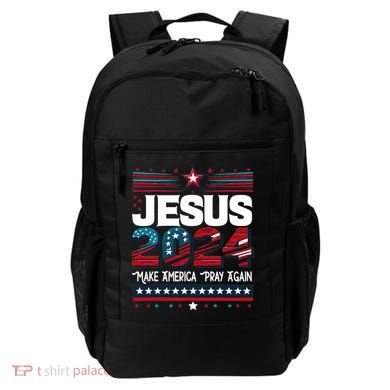 Jesus 2024 Make America Pray Again Backpack