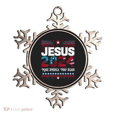 Jesus 2024 Make America Pray Again Ornament