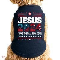 Jesus 2024 Make America Pray Again Doggie Tank thumb 0