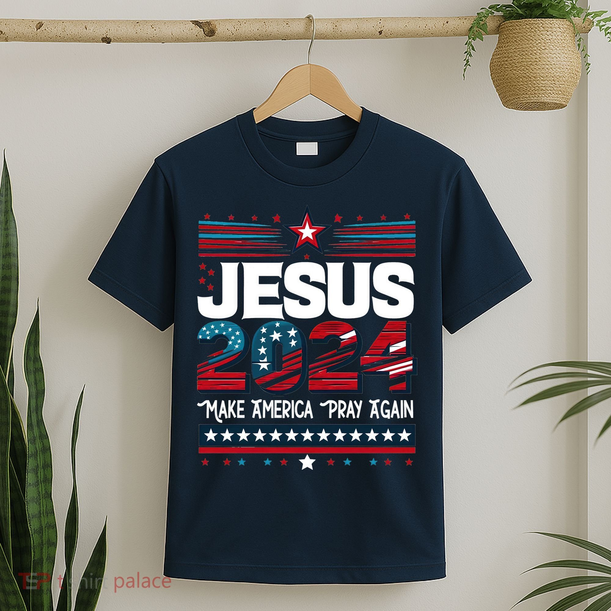 Jesus 2024 Make America Pray Again T-Shirt