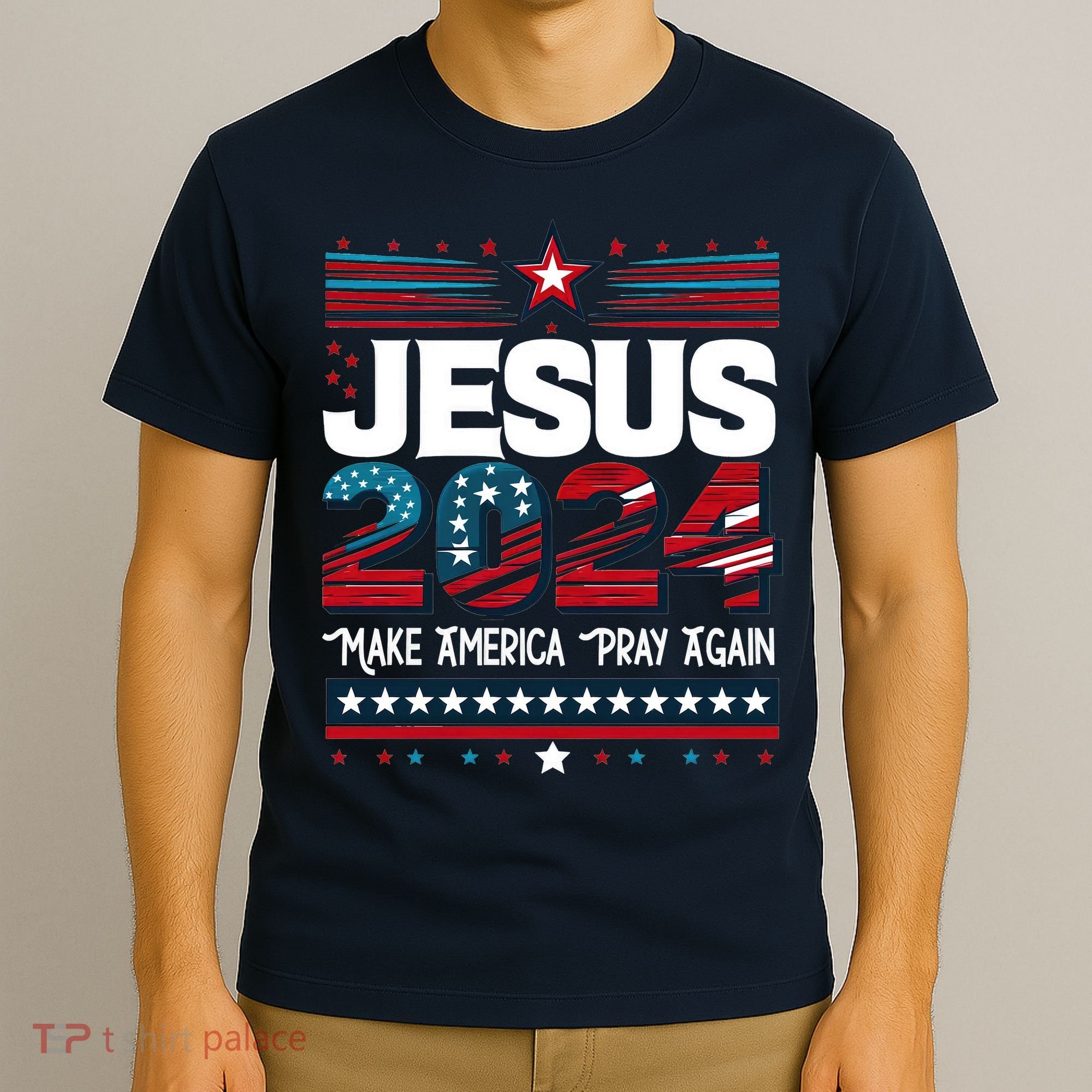 Jesus 2024 Make America Pray Again T-Shirt