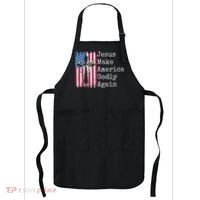 Jesus 2024 Vote Make America Godly Again Pray Again Apron thumb 0
