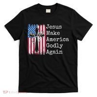 Jesus 2024 Vote Make America Godly Again Pray Again T-Shirt thumb 0