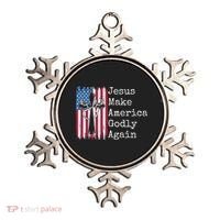 Jesus 2024 Vote Make America Godly Again Pray Again Ornament thumb 0