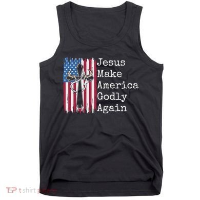 Jesus 2024 Vote Make America Godly Again Pray Again Tank Top