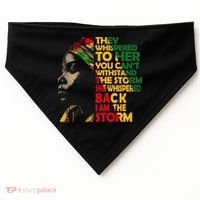 Juneteenth 2024 Women Celebrate Black Freedom USA-Made Doggie Bandana thumb 0