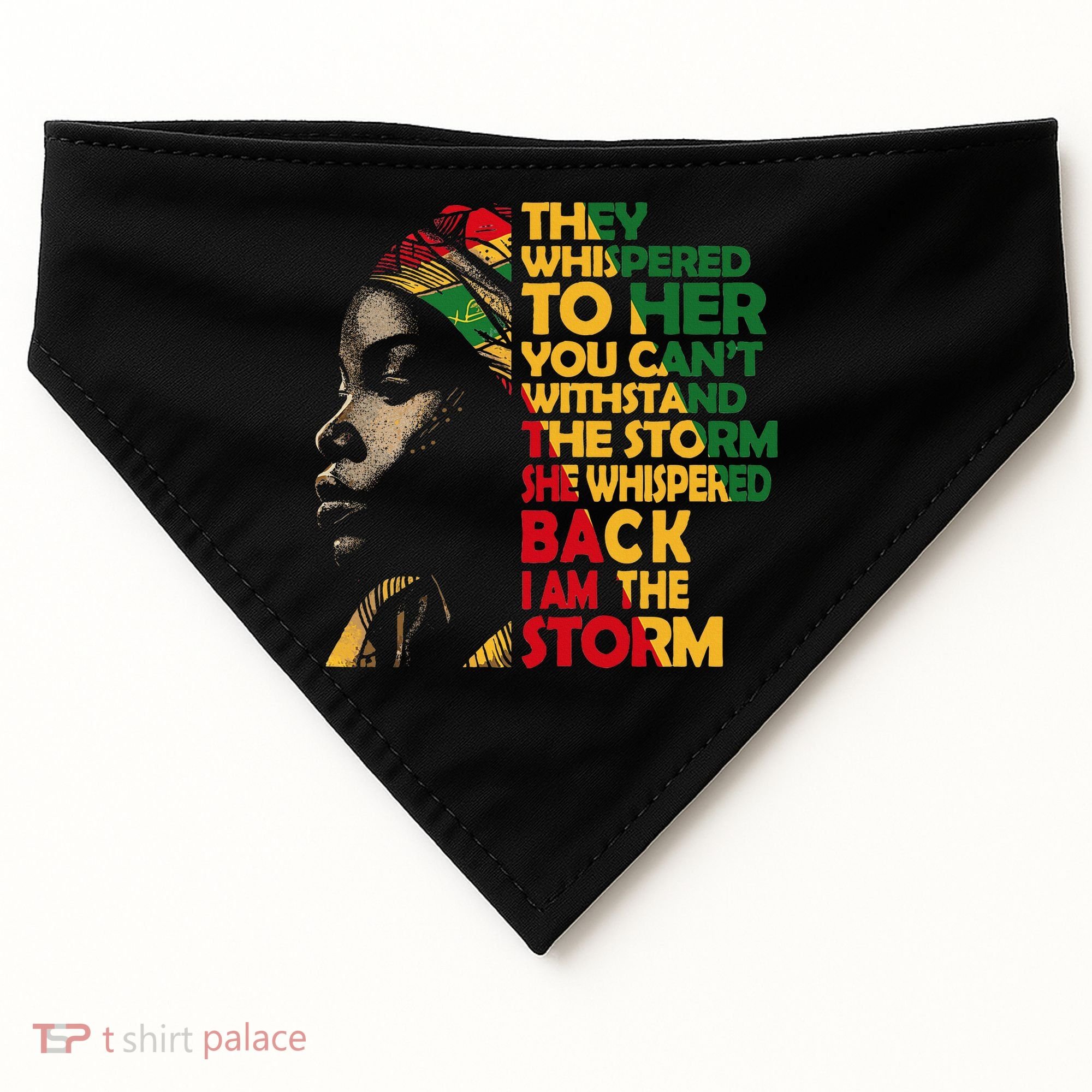 Juneteenth 2024 Women Celebrate Black Freedom USA-Made Doggie Bandana