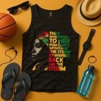 Juneteenth 2024 Women Celebrate Black Freedom Tank Top thumb 4